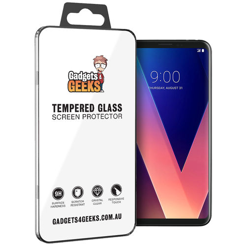 9H Tempered Glass Screen Protector (Case-Friendly) for LG V30+